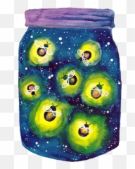 Download Firefly Fruit Jar Mason Free Hd Image Hq Png - Lightning Bug Jar Clipart,Firefly Png