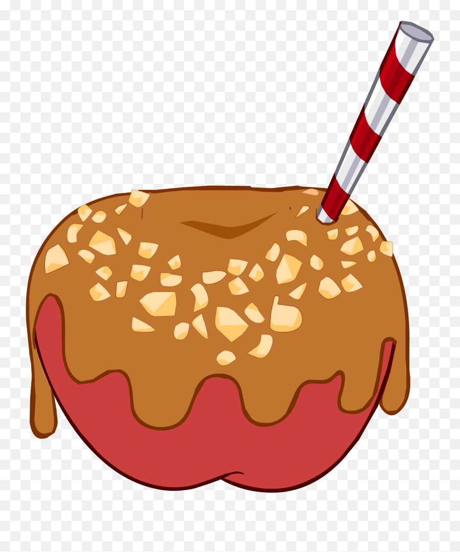 Download Hd Caramel Apple Costume Icon - Club Penguin Food Costumes Png,Manzana Png