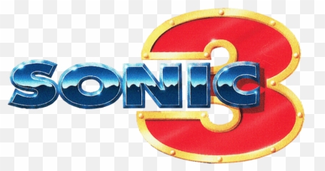 Sonic 3 Eu From The Official Artwork Set For - The Hedgehog Logo png