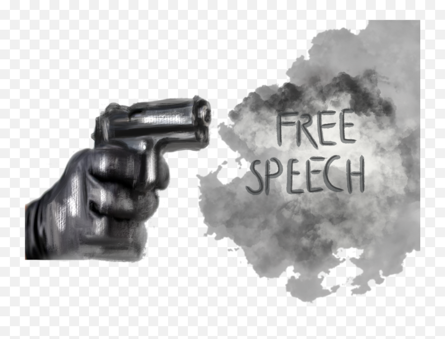 Download Freespeech Meinungsfreiheit Weapon Peace - Revolver Png,Revolver Png
