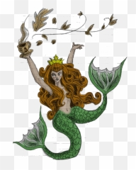 Mermaid Png Tumblr - By Mypaint Yourblood Starbucks Starbucks Mermaid Png,Mermaid Png