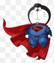 Doraemon Superhéroes Whatsapp Stickers - Stickers Cloud Doraemon Hero Png,Doraemon Logo