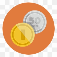 Coin Png Transparent Background Free Download - FreeIconsPNG Flat Png