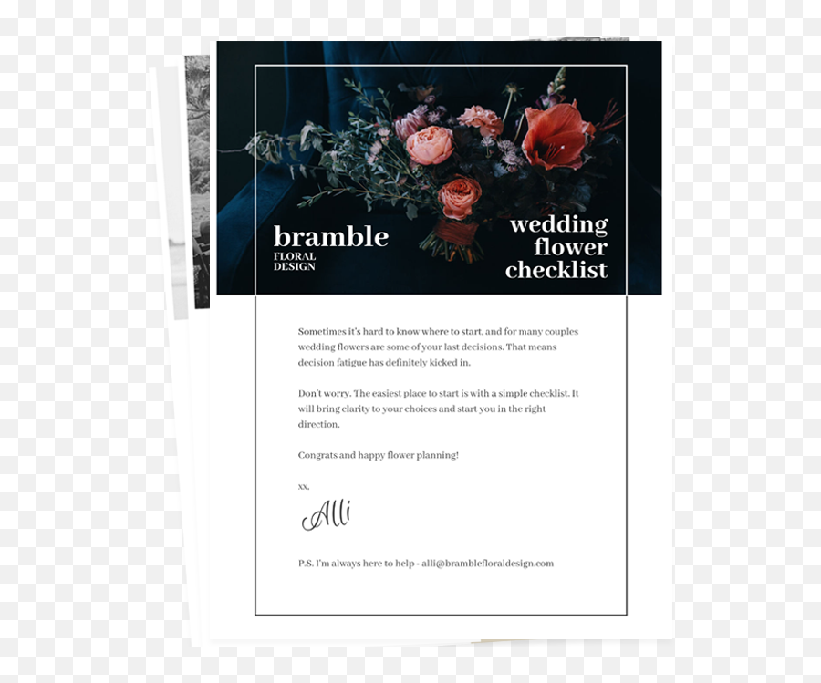 Bramble Floral Design Portland Wedding Florist - Alli Flower Background Png,Flower Design Png