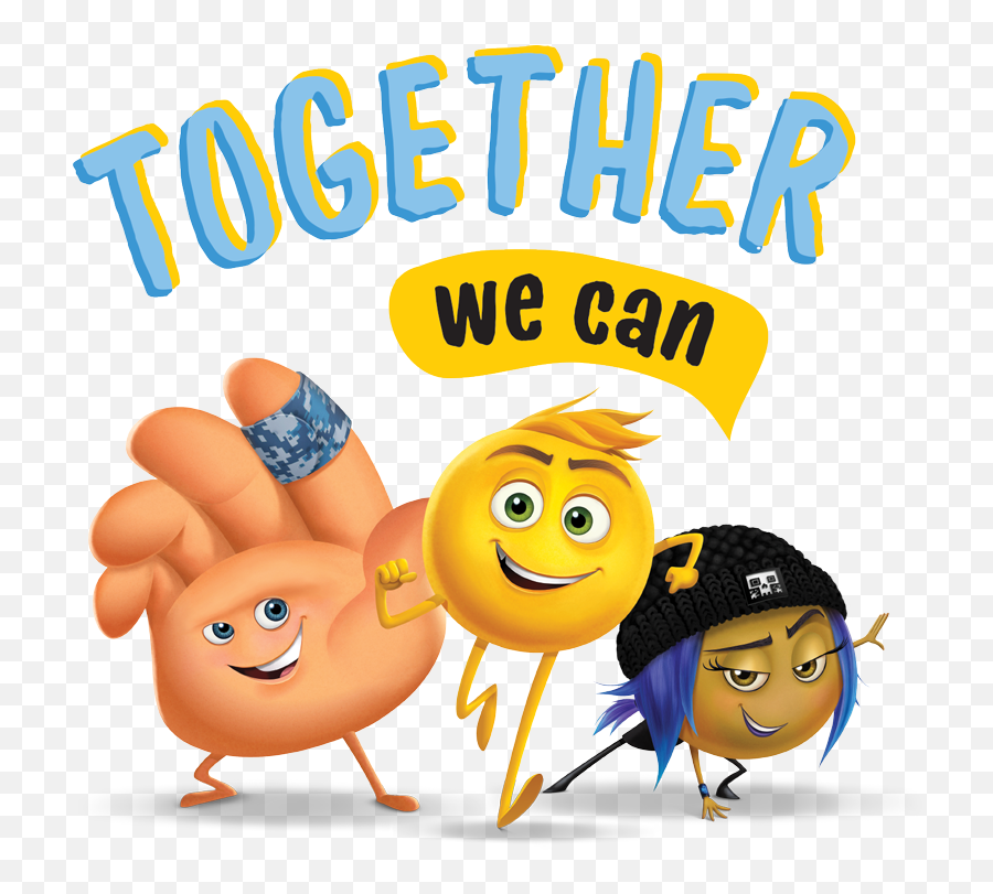 Download Emoji Movie Posted By Samantha Anderson - Emoji Movie High Five Png,Crazy Emoji Png