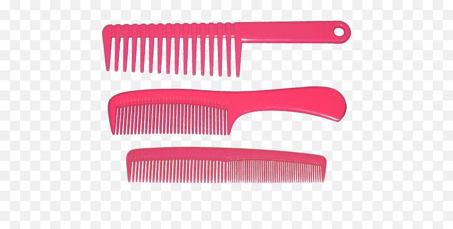 Comb - Set 3 Pieces Brush Png,Comb Png