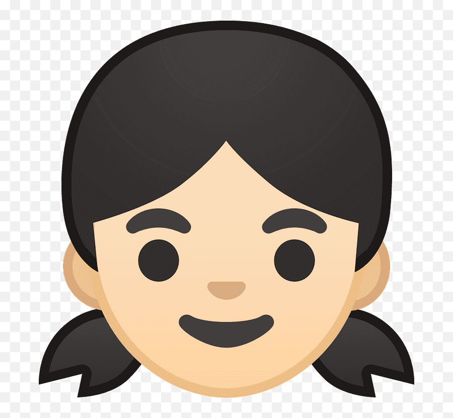 Girl Emoji Clipart - Transparent Png Girl Emoji,Girl Emoji Png