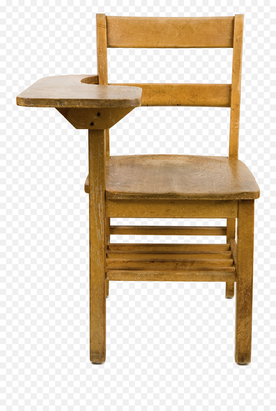 Download School Chair Png - Wood School Arm Chair,School Chair Png