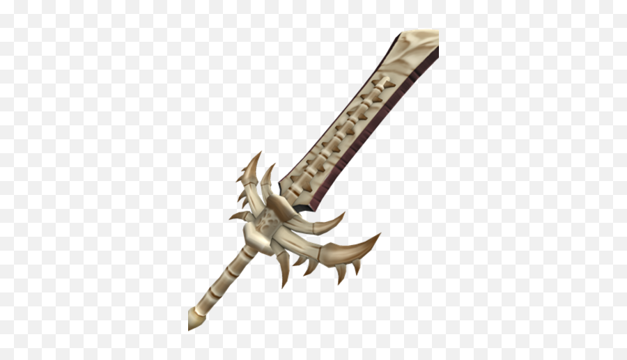 Bone Sword - Best Weapon In Catalog Heaven Png,Cartoon Sword Png