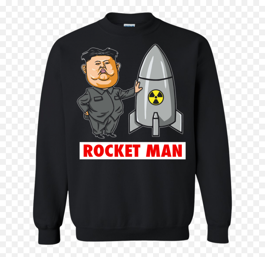 Trump Called Kim Jong Un Rocketman Sweatshirt - Snake Pattern Christmas Sweater Png,Kim Jong Un Png