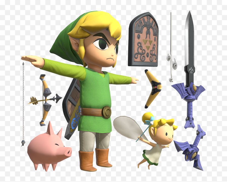 Nintendo Switch - Fictional Character Png,Toon Link Png