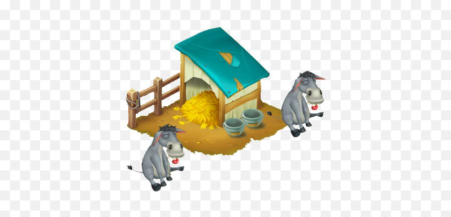 Hay Day Horse Stable Png Image With No - Doghouse,Stable Png