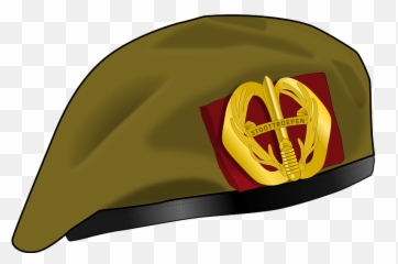 Military Beret Clipart - Military Beret Clipart Png,Beret Transparent