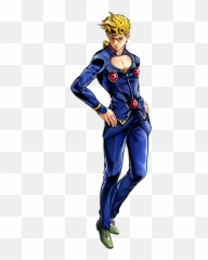 Omniversal Battlefield Wiki - Giorno Giovanna Blue Suit png