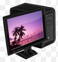 Computer Desktop My Icon - Pink png