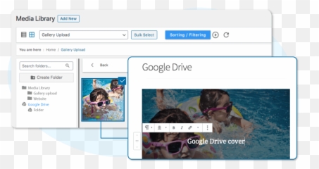 Wp Media Folder Wordpress Google Drive Integration - Language png