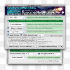 Dli Snub Launcher For Lightwave 3d Network Rendering Png
