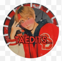 Taehyung Red Aesthetic Kpop Image By Active - Handsome Bts Kim Taehyung png