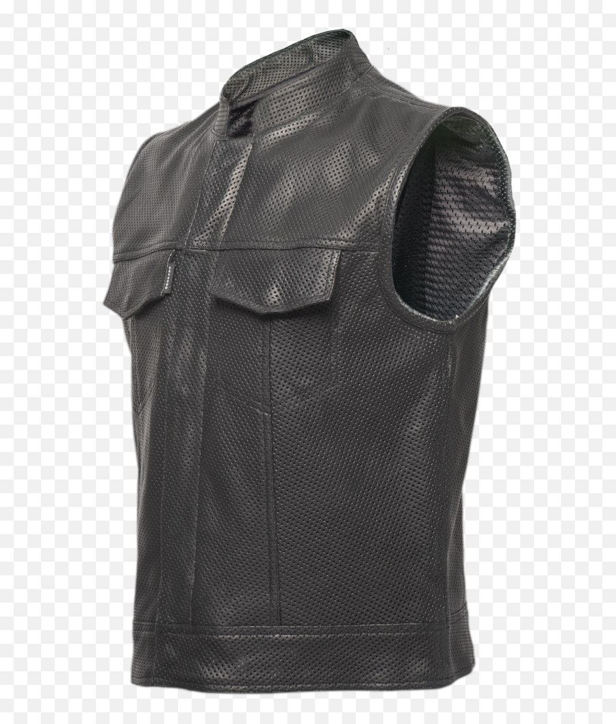 Perforated Leather Vice Vest - Sleeveless Png,Icon Airmada 4 Horsemen