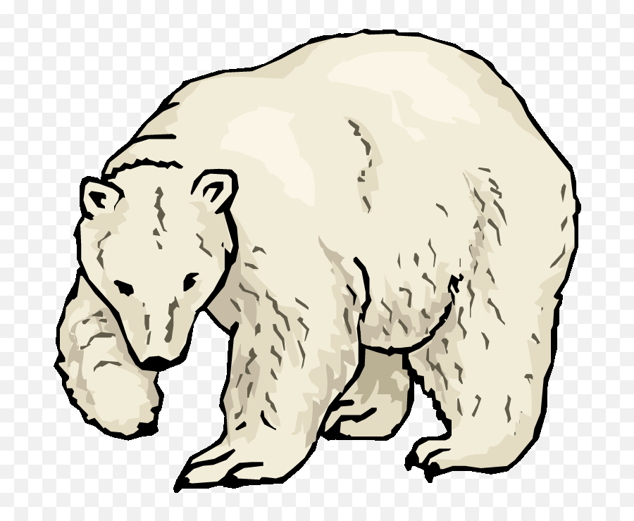Polar Bear Black And White Clipart - Clipart Suggest Polar Bear Clip Art Png,Batman Icon 16x16