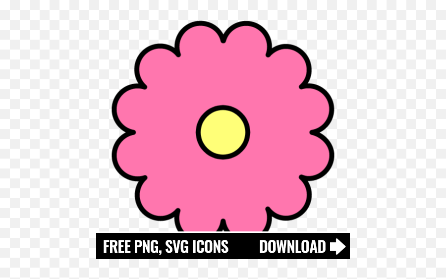 Free Flower Icon Symbol Png Svg Download - Icon Saved Messages Logo,Flower Icon Transparent