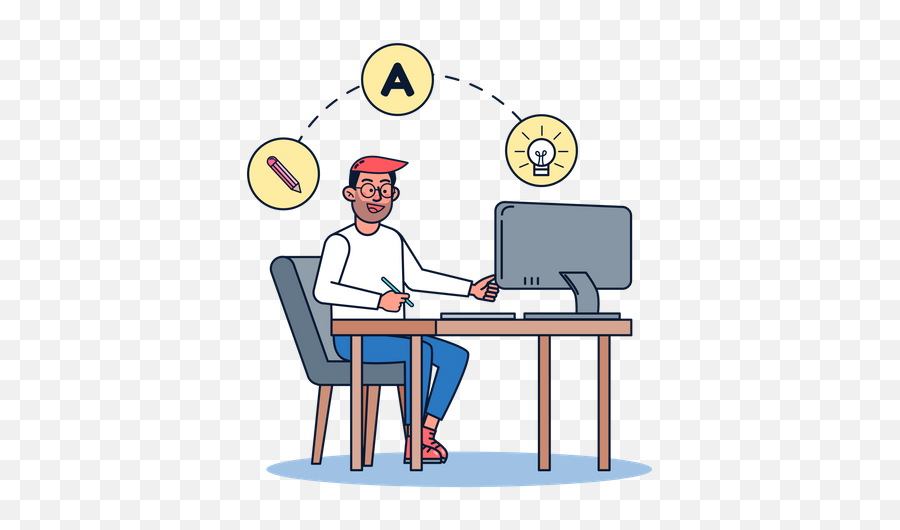 Design Thinking Illustrations Images U0026 Vectors - Royalty Free Office Worker Png,Design Thinking Icon