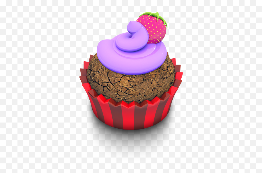 Berry Cupcake Icon - Akaacid Icons Softiconscom Cupcake Ico Png,Berry Icon