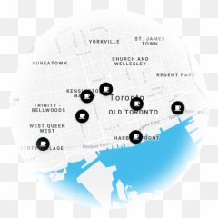 Beautiful Custom Google Maps For Squarespace - Queens Quay West png
