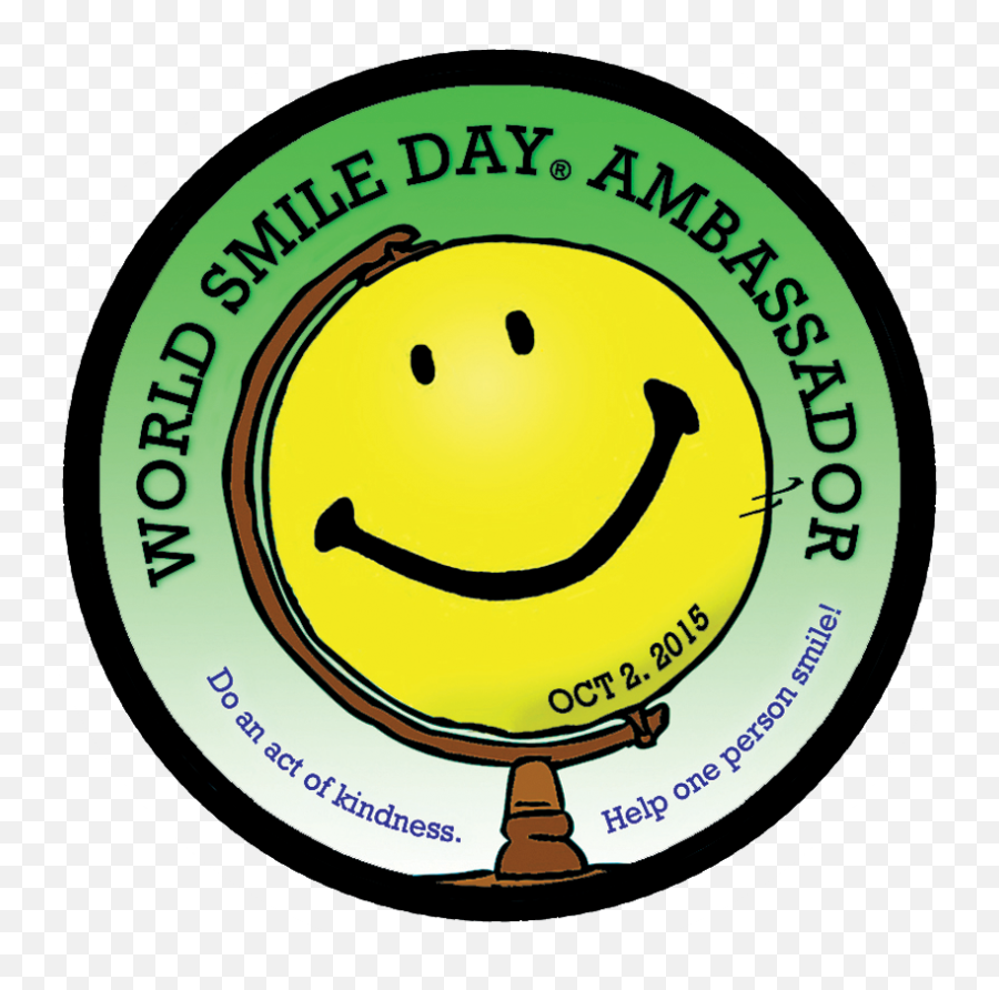 Wsd Ambassadors - October 2 World Smile Day Png,Zazzle Icon