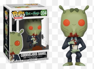 Funko Pop Rick And Morty - Cornvelious Daniel 334 The png