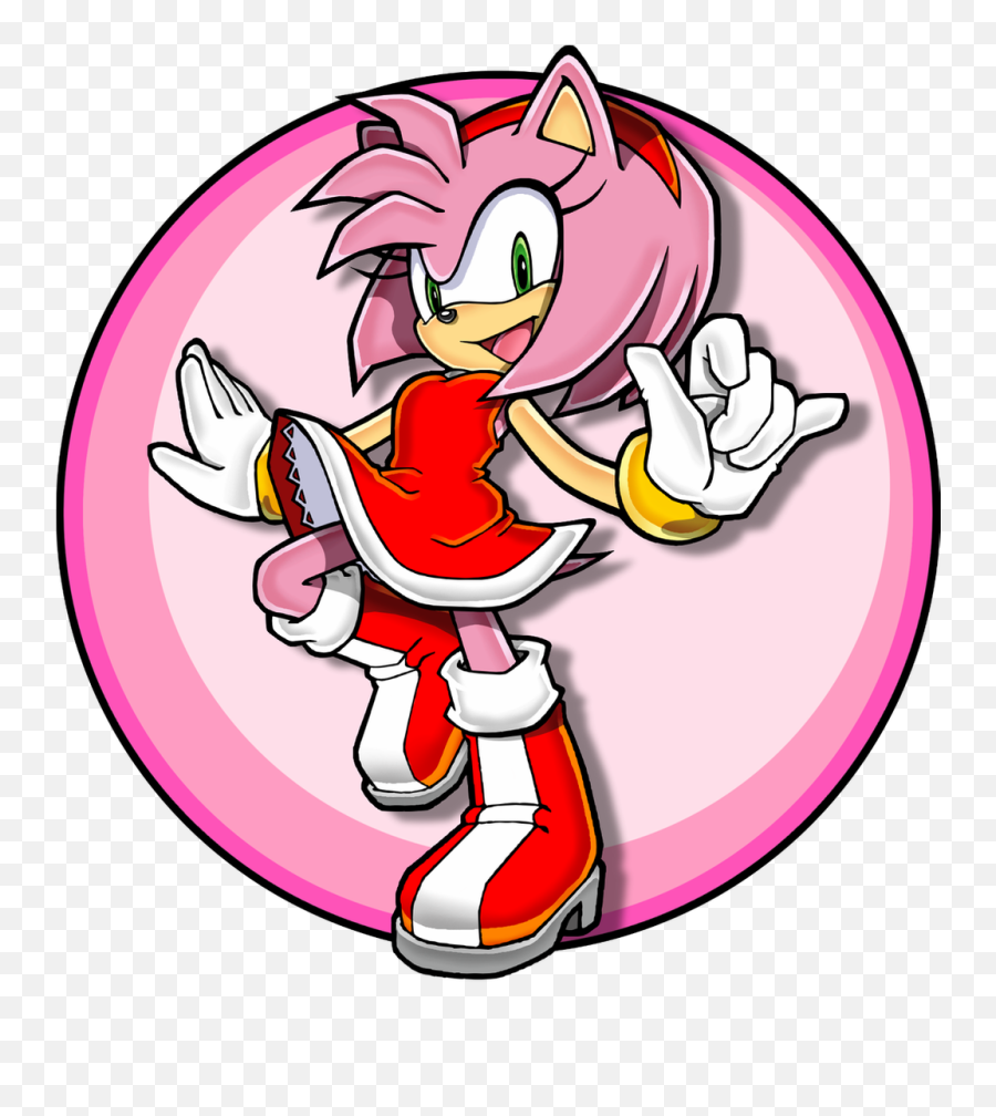 Who Is The Sonic Franchiseu0027s One True Best Girl - Sonic Sonic Channel Amy Rose Png,Sonic The Hedgehog 2d Icon