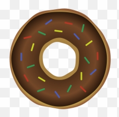 Donut Background Png - Vector Donuts