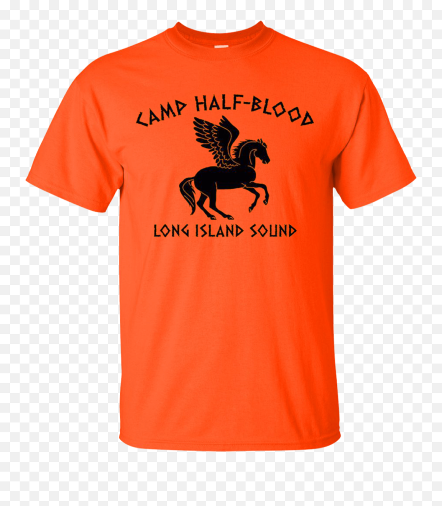 Camp Half Blood Shirt - Orange Camp Half Blood T Shirt Png,Camp Half Blood Logo