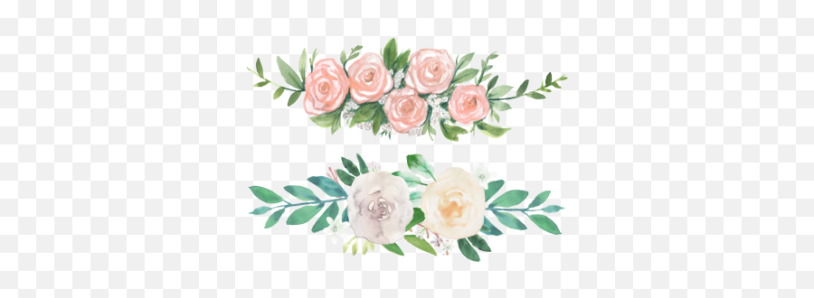 Flower Arrangement Transparent Png - Blank Rose Gold Invitation Template,Wedding Flowers Png