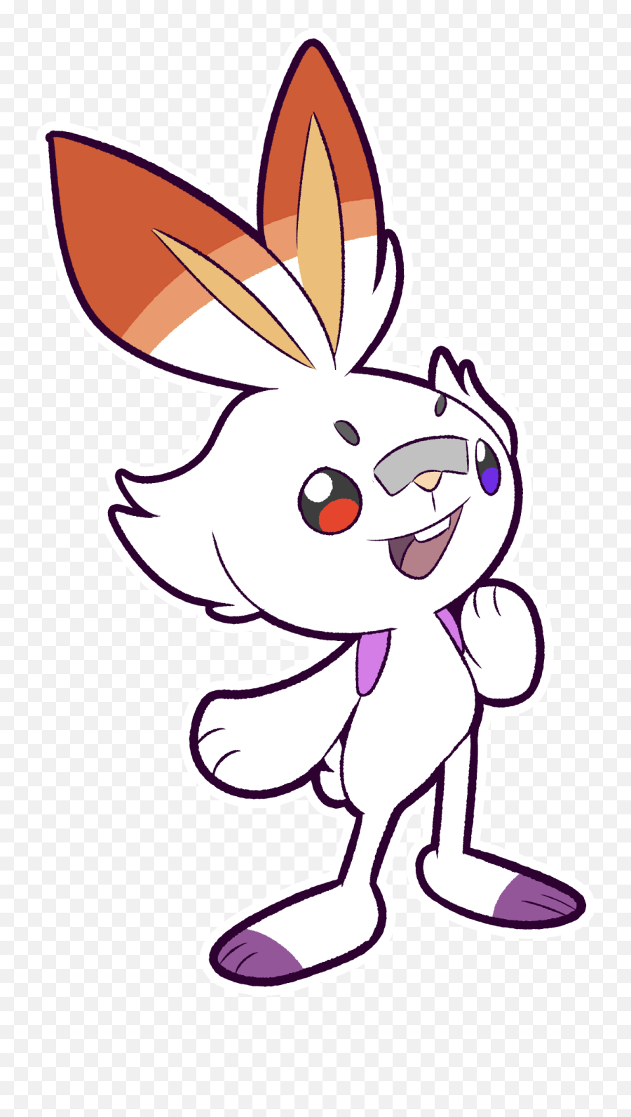 Fanart Scorbunny Moira Moiramains - Cartoon Png,Moira Png