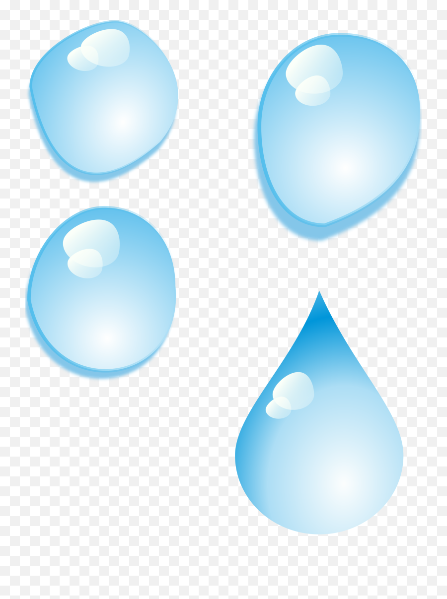 Water Clipart Droplet Transparent - Water Clipart Transparent Background Png,Droplets Png