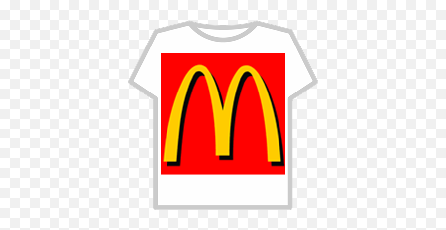 Mcdonalds Logo Roblox Camisetas De Roblox Supreme Png,Mcdonals Logo ...