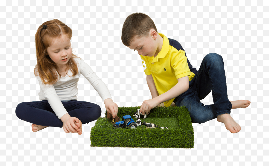 The Field Toy - Playing Children Png,Grass Field Png