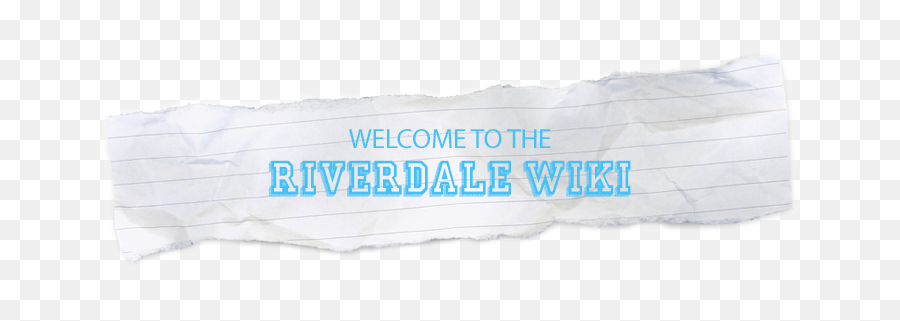 Download Hd Riverdale Wiki Torn Note - Wiki Transparent Png University,Riverdale Png