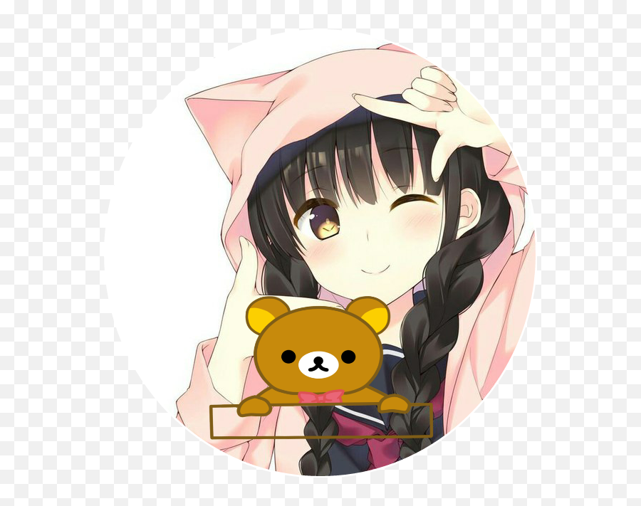 Logo Kosong Anime Girl - Anime Girl Cute School Png,Free Anime Logo - free  transparent png images 