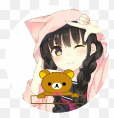 Logo Kosong Anime Girl - Cute School png