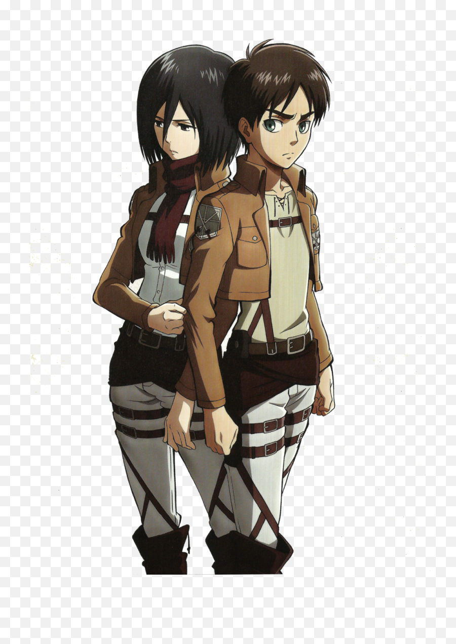 Png Transparent Picture - Mikasa Ackerman Eren Yeager,Attack On Titan Png