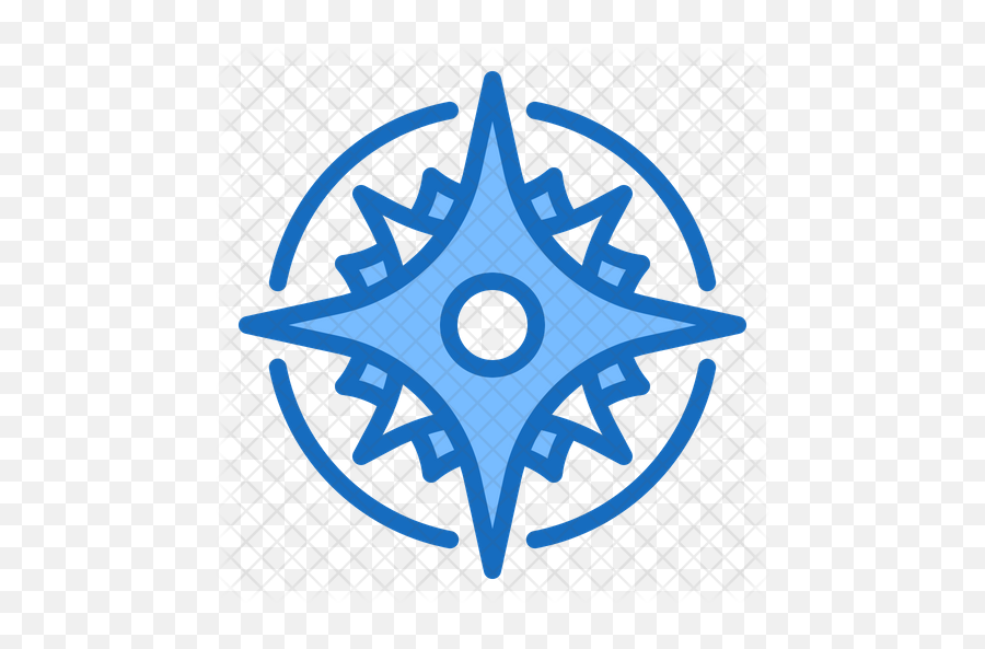 Compass Rose Icon - Vector Graphics Png,Compass Rose Png