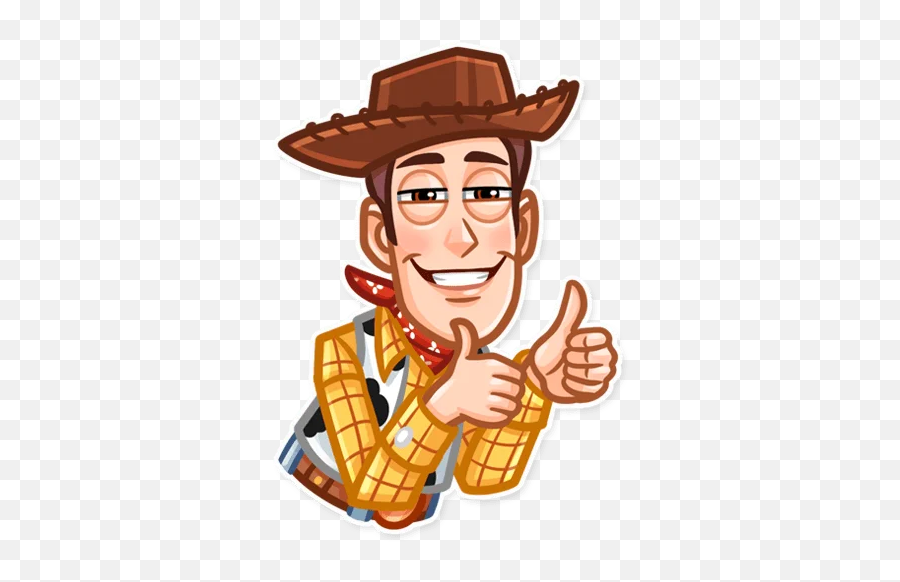 Telegram Sticker 3 From Collection Toy Story - Stickers Telegram Toy Story Png,Toy Story Transparent
