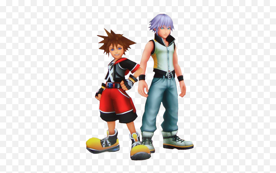 Kingdom Hearts Connect To The Heart 3d - Riku No Game No Life Sora Png,Riku Png