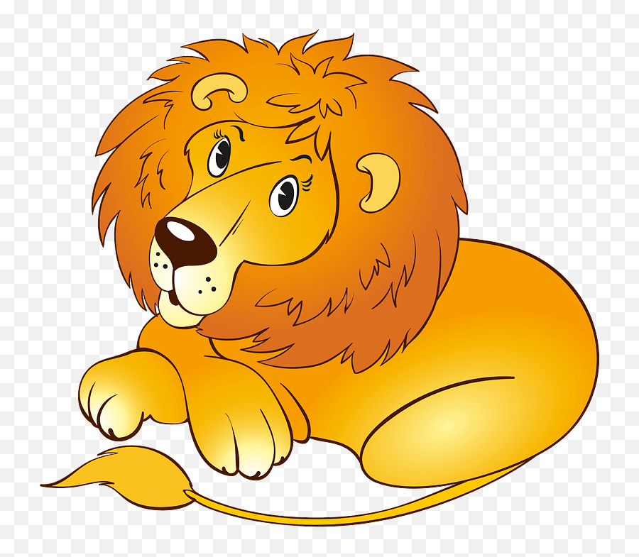Lion Clipart Free Download Transparent Png Creazilla - Cartoon,Lion Clipart Png