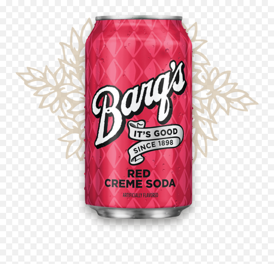 Barqs Red Crème Soda - Barqs Root Beer Can Png,Sodas Png