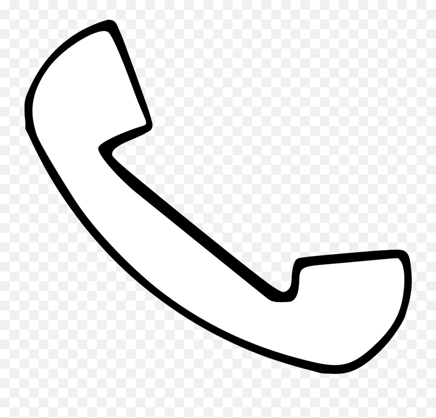 Telephone Clip Art - Clipart Outline Of Phone Png,House Outline Png