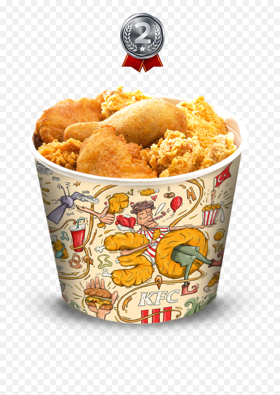 Kfc Turkey 30th Year Bucket Design - Kfc Chicken Bucket Meal Png,Kfc Bucket Png