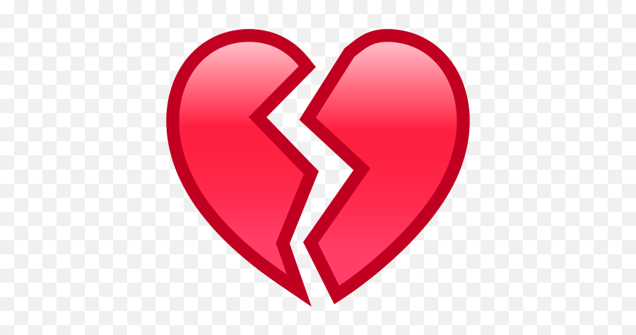 Broken Heart Icon 512x512 9 - Heart To Broken Emoji Png,Heart Icon Png